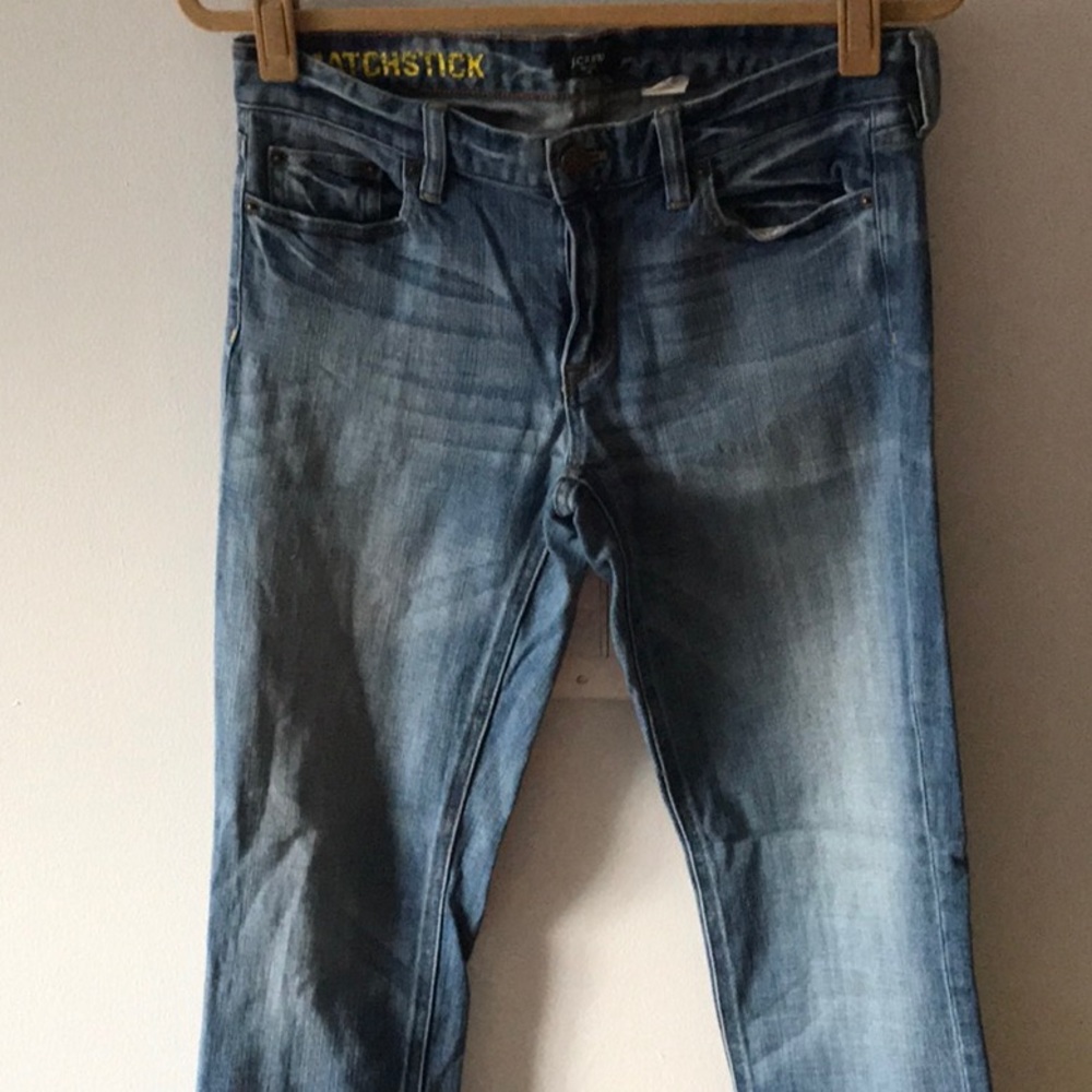 Matchstick blue jeans